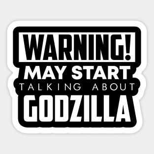 godzilla Sticker